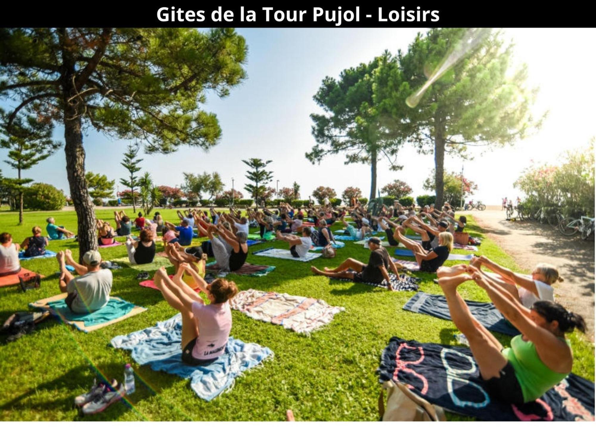 Les Gites De La Tour Pujol 滨海阿热莱斯 外观 照片