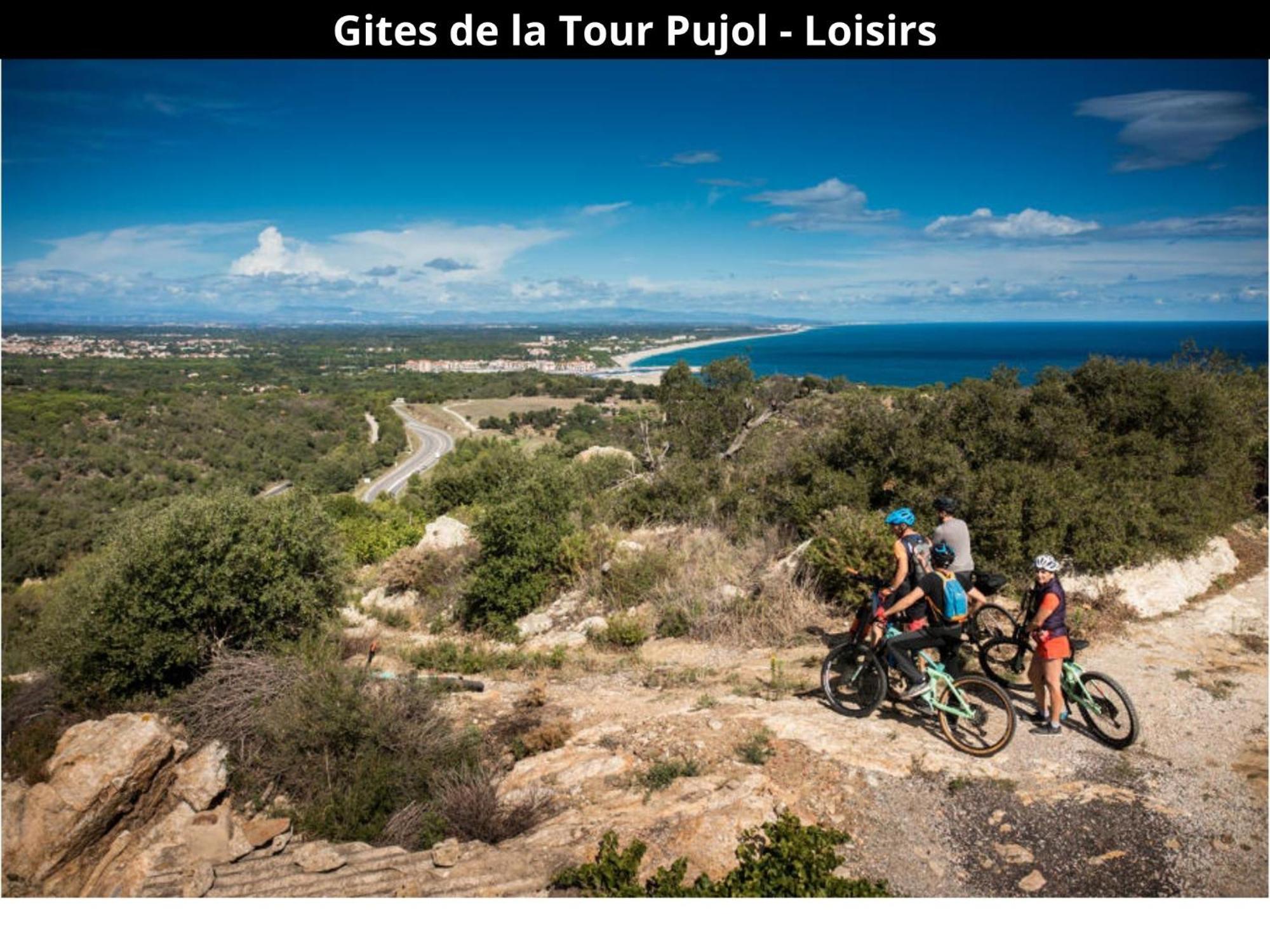 Les Gites De La Tour Pujol 滨海阿热莱斯 外观 照片