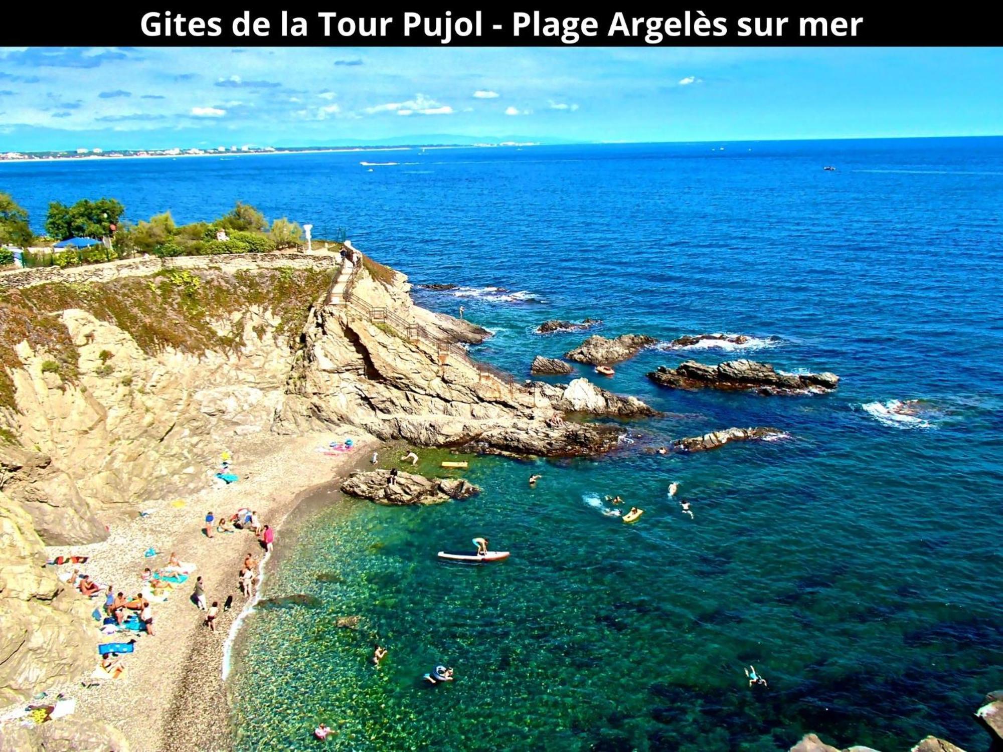 Les Gites De La Tour Pujol 滨海阿热莱斯 外观 照片